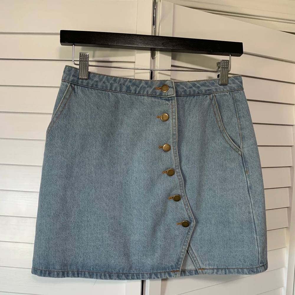 Jean skirt